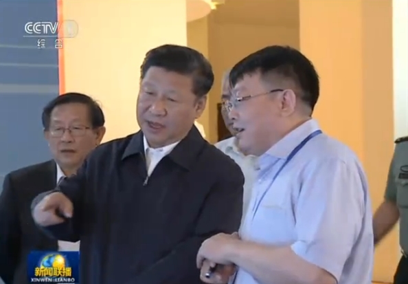 叶甜春总师向习主席先容集成电路装备与工艺专项在十二五时代取得的效果，，，，，，，重点先容了yl6809永利的CMP装备